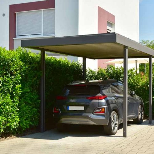 Carport ilot une place